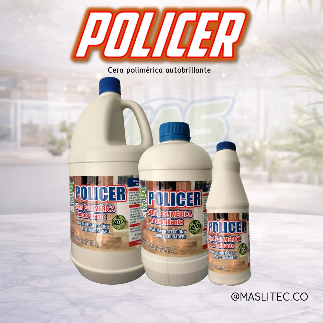 CERA POLIMÉRICA AUTOBRILLANTE PARA PISOS